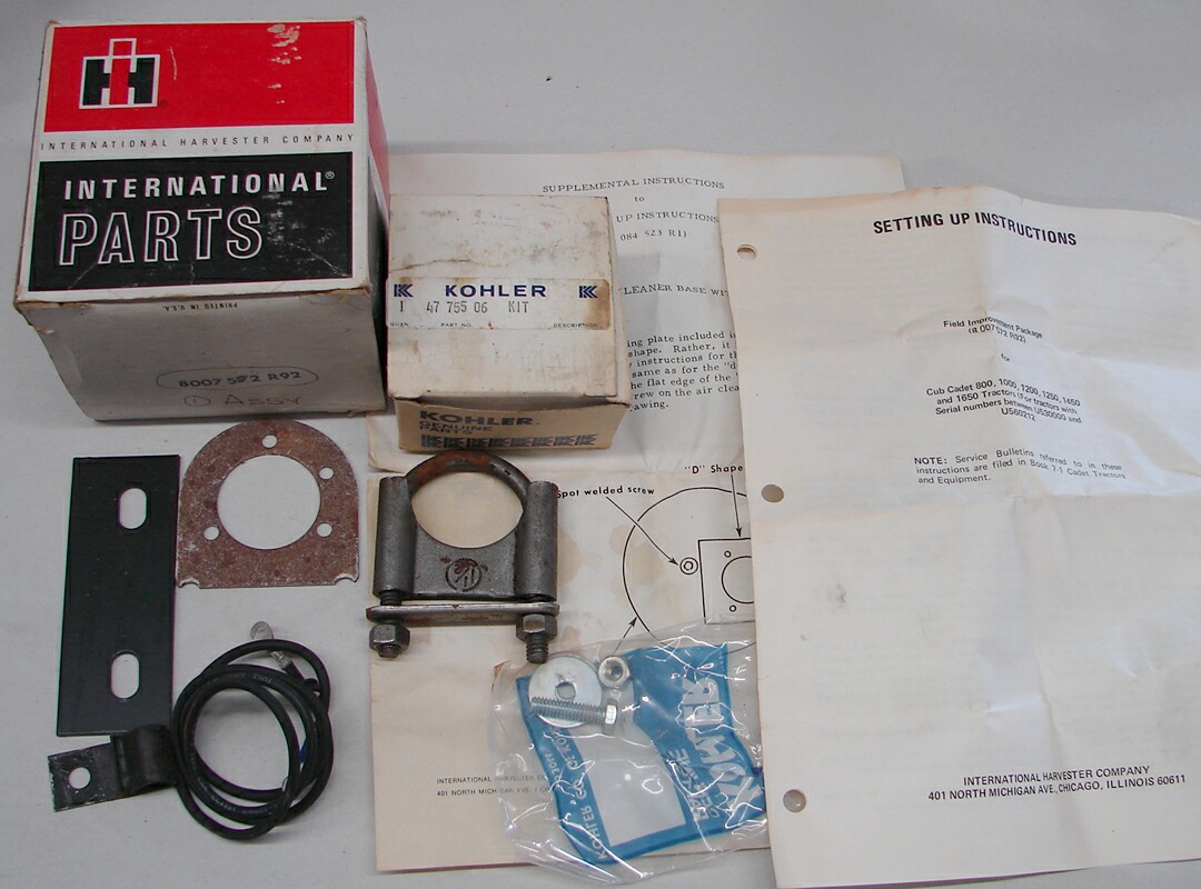 CUB CADETS New old Stock NOS Carburetor Carb kit gasket KH235935 KH47